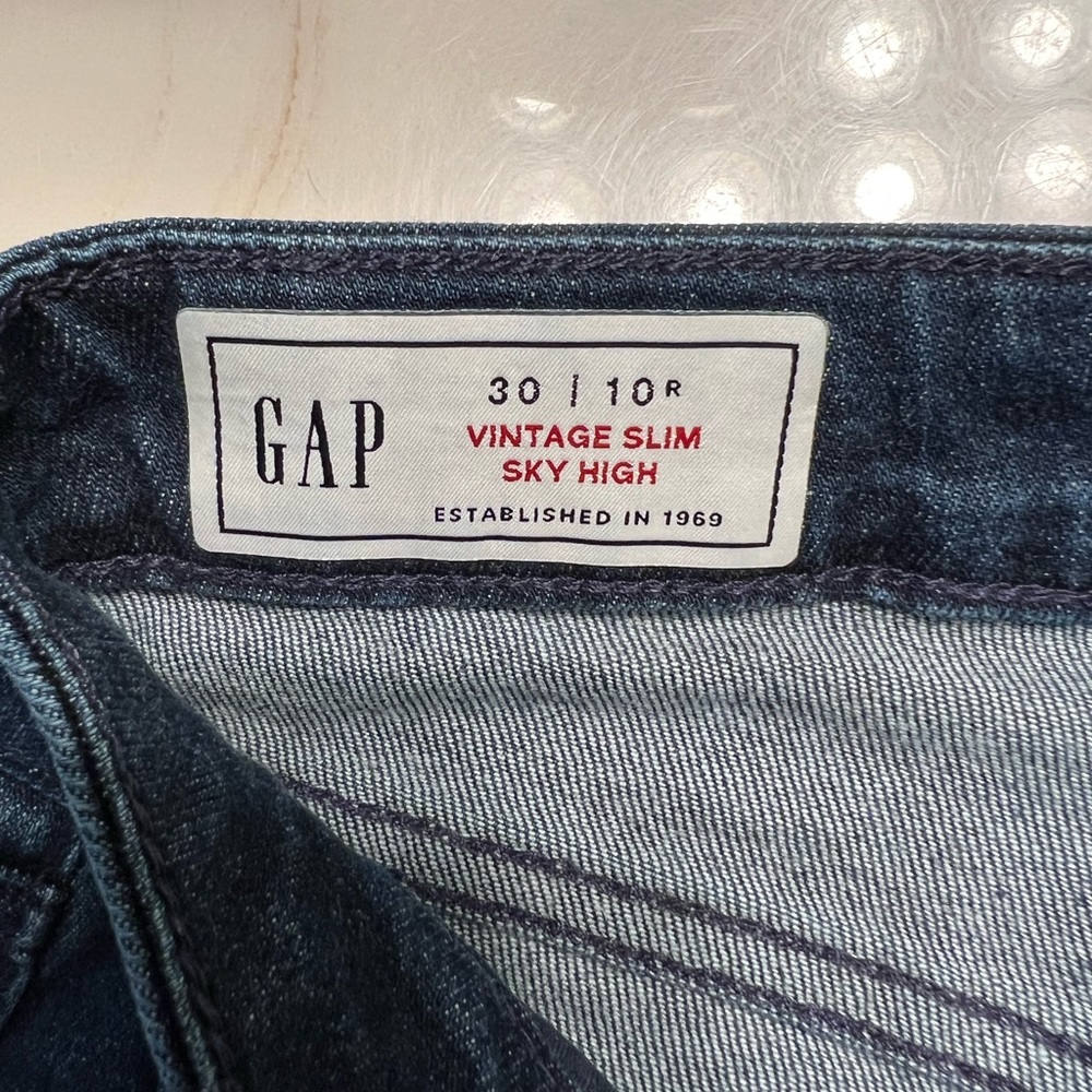 Gap Sky High Vintage Slim size 10 jeans
